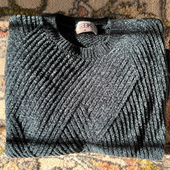 SEEK The Label chenille sweater - Picture 1 of 7